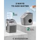 thumbnail image 3 of Máquina de hielo Silonn Countertop, 20 kg/día, 3 litros, tanque de agua inoxidable, 3 of 7
