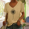 thumbnail image 2 of Camiseta sin mangas con cuello en V y estampado informal elegante para mujer OAVQHLG3B Store  lin121212, 2 of 5