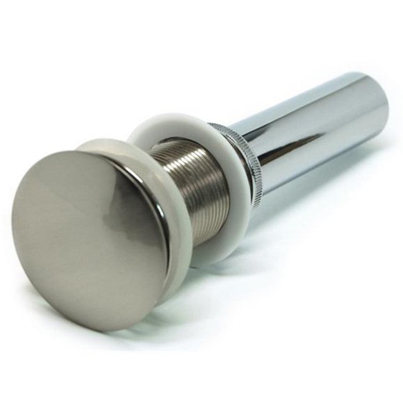 Eden Bath EB-D001BN 1.62 in. Umbrella Pop Up Drain, Brushed Nickel