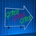 thumbnail image 2 of Handmadetneonsign Girls Neon Sign, Girls Wall Art Decor, Girls Room Led Sign, Home Bar Pub Wall Decor, 2 of 5