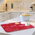 thumbnail image 6 of GZHJMY Love Letter Dish Drying Mat for Kitchen Counter,Super Quick Absorbent Composite Sponge Dish Drying Pad,Heat Resistant Non-Slip Rack Tableware Mat (18x24Inch)for Dishes Coffee Machine Dish Rac, 6 of 7