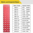 thumbnail image 4 of Nut and Bolt , Bolt Size and Thread Gauge, Bolt and Nut Identifier Gauge, Bolt Gauge, 4 of 5