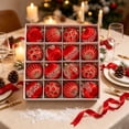 thumbnail image 5 of Christmas Ball Bright Color Scheme Christmas Ball Ornaments for Xmas Christmas Tree - 4 Style Shatterproof Christmas Tree Decorations Hanging Ball for Holiday Wedding Party(16pcs, 2.36"/6CM), 5 of 7