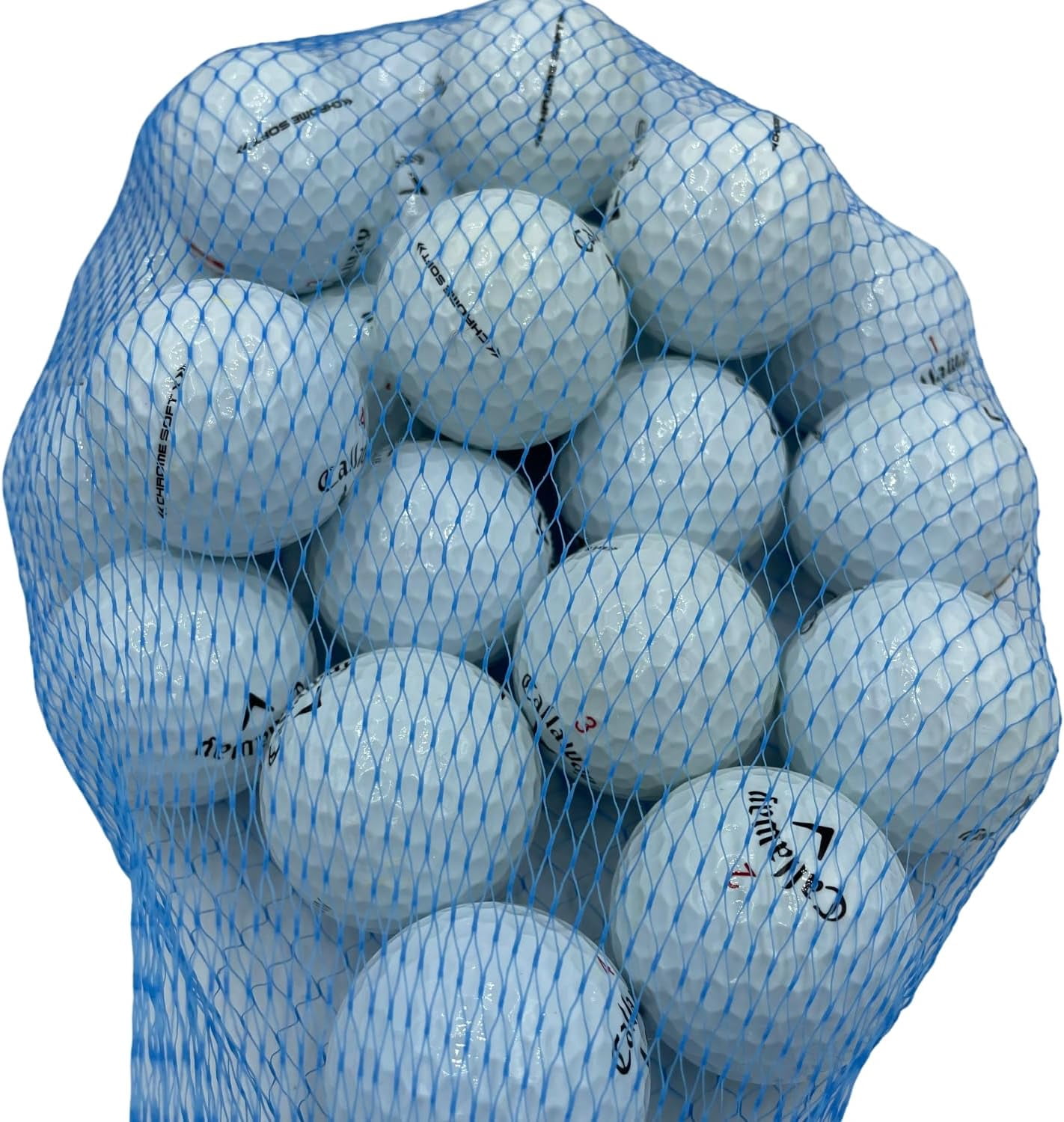 Golf Ball Planet - Callaway Chrome Soft Mix Recycled Golf Balls (4A/Near Mint, 24 Pack)
