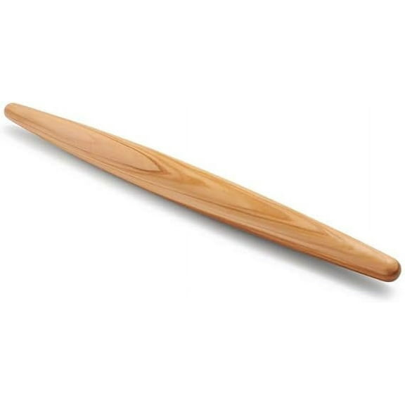 Tapered Olivewood Rolling Pin for Sugar Cookies, Pasta Dough, and Meat - Professional Grade