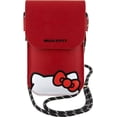 thumbnail image 2 of Cartera Hello Kitty TPU cordon Rojo para iPhone 15 Pro, 2 of 6