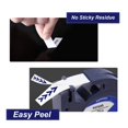 thumbnail image 2 of Weemay 3 Pack LT 91331 Replacement for Dymo LetraTag Refills White Plastic 91331 Black Print on White Label Tapes for Letra Tag LT-100T LT-100H LT-110T QX50 2000 Printer (12mm x 4m, 1/2" x 13'), 2 of 8