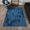 Blue, variant on Addison Rugs Aurora 8' x 10' Deeply Complex Fabric Area Rug in Spice Red