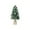B, variant on Realistic Artificial Pine Christmas Tree - Mini Small Tabletop Xmas Tree for Home Office Desk Holiday Decor, Christmas Decoration with Lifelike Branches and Easy Setup, 15.75*7.09in