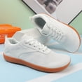 thumbnail image 2 of LASUDRAA Men's Wide Barefoot Shoes Minimalist Sneakers Zero Drop Sole, 2 of 8