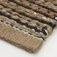 thumbnail image 5 of LR Home Natalie Ria Tan/Black Striped Transitional Jute Blend Area Rug, 9' x 12', 5 of 8