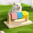 thumbnail image 4 of QHUDLV Hamster Chew Dwarf Hamster Chew Block Bite Resistant Natural Wood Hamster Pets Bunny Small Blocks Cage For Rabbits Squirrel, 4 of 9