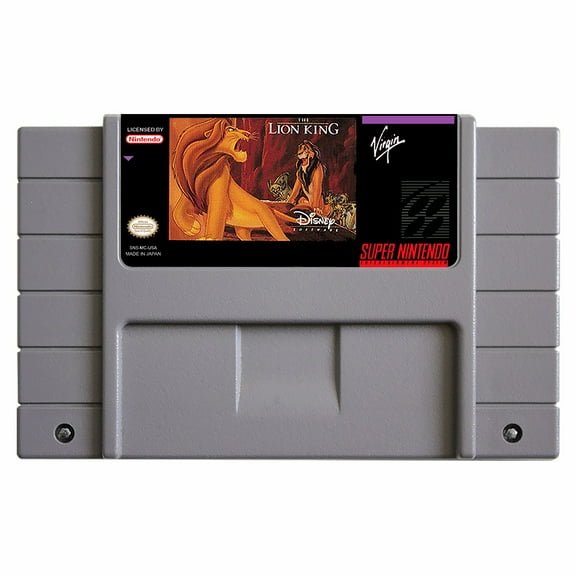 SNES Games Cartridge Lion King, The