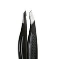 thumbnail image 4 of Revlon Slant Tip Wide Grip Tweezer for Eyebrows, Stainless Steel, Black, 4 of 14