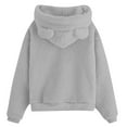 thumbnail image 4 of Cute Teddy Bear Ears Hoodie Warm Homewear, 4 of 5