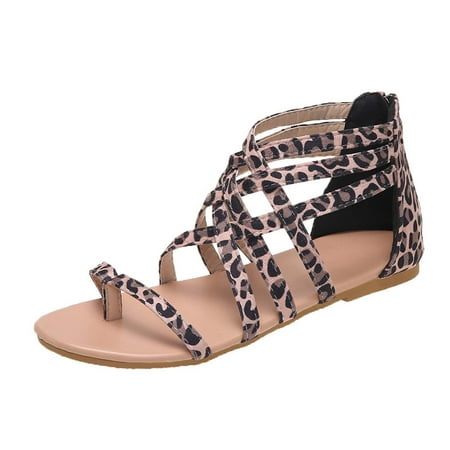 

Womens Summer Cross-tied Zipper Flat Sandals Woven Thong Ladies Sandals Summer Open Toe Slide Sandals Comfortable Flats Flip-Flops Sandal Casual Platforms Wedge Sandals Heeled Sandals A16934