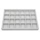 thumbnail image 2 of Caja de almacenamiento Zulema Organizador de exhibición de joyería Gris, 2 of 8