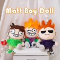 thumbnail image 2 of Cool Eddsworld Makeship Plush Toy Lightweight Super Soft Stuffed Toy for Bedroom Living Room, 2 of 4