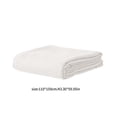 thumbnail image 3 of EIMELI Cotton Blankets Queen Size  Bed - Waffle Weave Blankets  Summer  Lightweight and Breathable Soft Woven Blankets  Spring  White  43.31x51.18in (White), 3 of 9