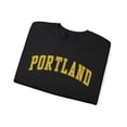 thumbnail image 3 of Portland Sweatshirt Gifts Crew Neck Shirt Long Sleeve Unisex, 3 of 7