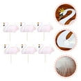 thumbnail image 5 of Swan Cake Topper, 6 Pcs Swan Cake Inserting Toppers Baking Adorns Birthday Cakes DIY Decorations, 5 of 5