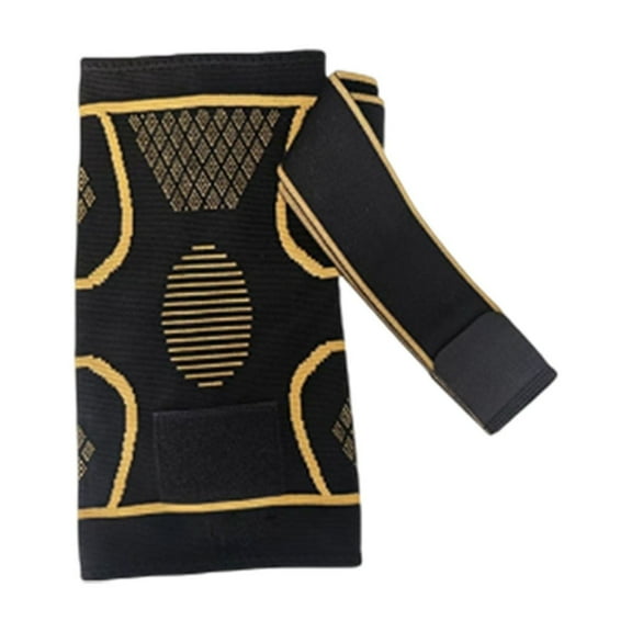 A Breathable Knee Support Pads Sports Compression Sleeve For Running Basketball Workout Joint Protection Sweat Wicking Elastic Strap