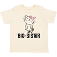 thumbnail image 3 of Inktastic Big Sister Girl Cat Girls Toddler T-Shirt, 3 of 5