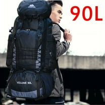 90L large capacity travel backpack,Navy blue