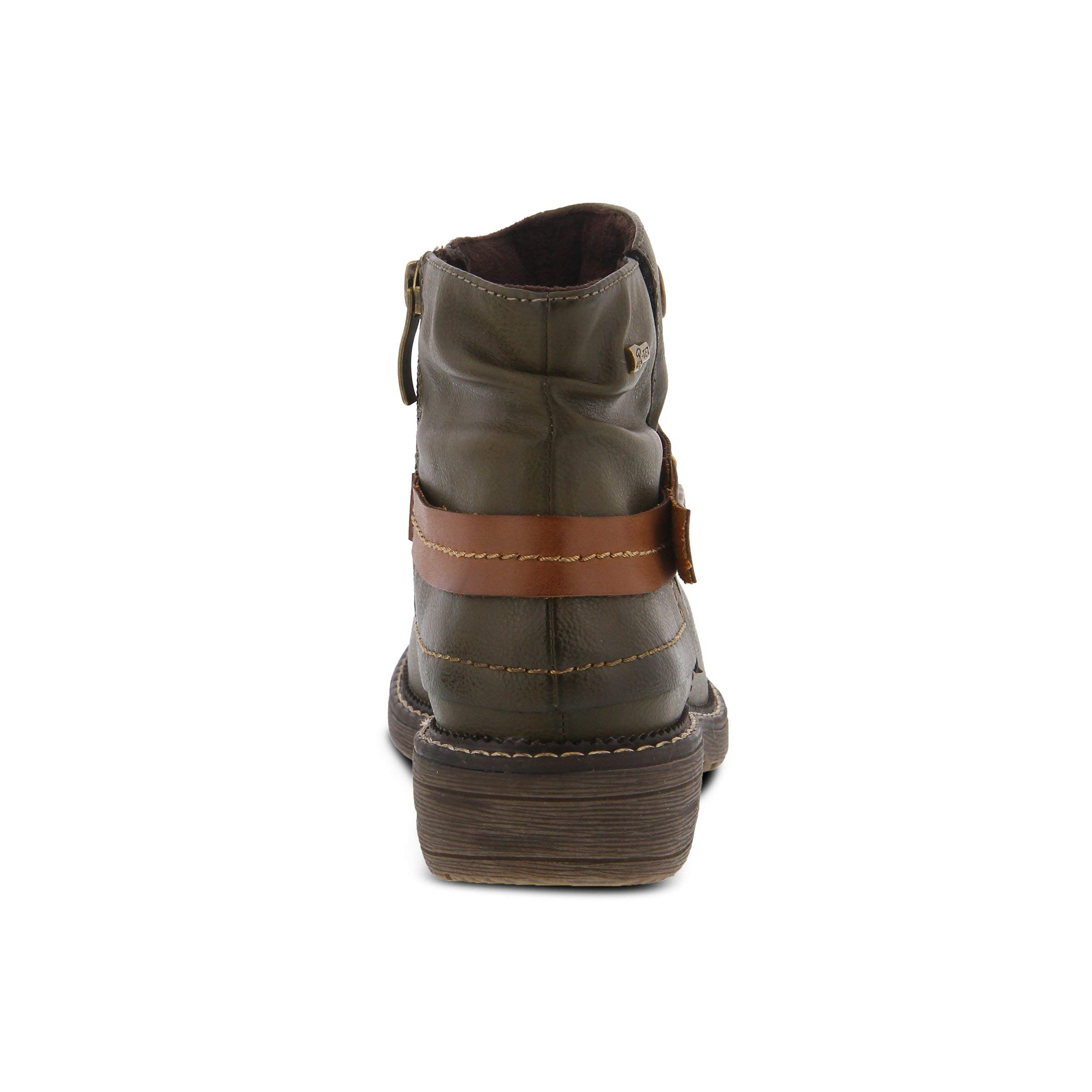 Spring Step Murna Boots Olive Green 