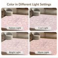thumbnail image 7 of ODIKA 2'x3' Washable Throw Rug Non-Slip, Low Profile, Flatwoven, Easy Care Round Traffic Storybook Whimsical Carousel Transitional Scallop Banded for Hallway, Study Room, 7 of 7