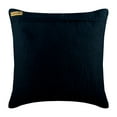 thumbnail image 3 of The HomeCentric Decorative Navy Blue Toss Pillow Covers Pack of 2, 16x16 inch Linen Cushion Cover&nbsp;With Zipper, Abstract, Lattice Trellis Stripe, Jute, Handmade Pillowcases - Jute Chorus, 3 of 3