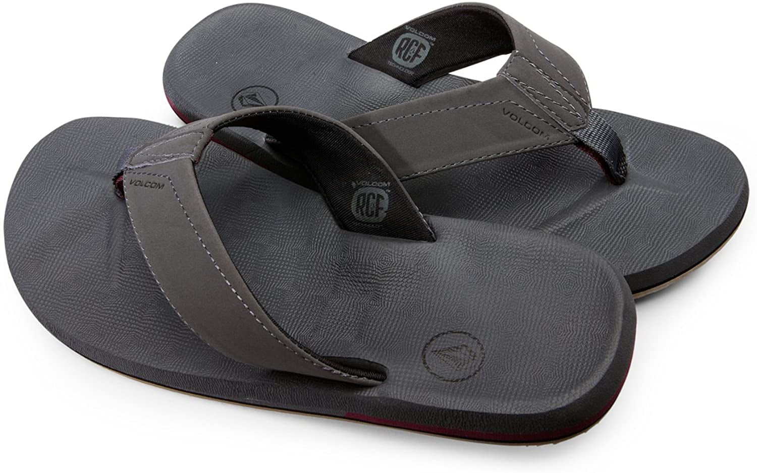 volcom victor flip flops