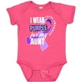 thumbnail image 3 of Inktastic I Wear Purple for My Aunt Lupus Awareness Boys or Girls Baby Bodysuit, 3 of 5