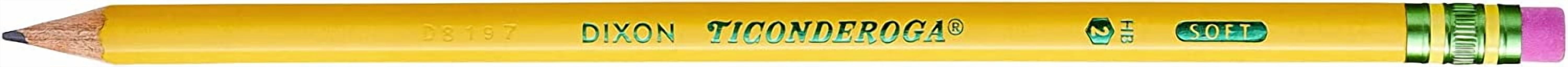Pre-Sharpened Pencil, HB #2, Yellow, 72/Pack