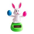 thumbnail image 2 of Conejito Bailando Likrtyny con energía solar figura de conejo Auto interior libre de BPA, 2 of 9
