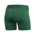 thumbnail image 3 of Adidas Women's Alphaskin Volleyball Shorts Green Size Medium, 3 of 5