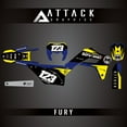 thumbnail image 2 of Attack Graphics Custom Fury Complete Bike Graphics Kit for Sherco 300 SC Cross Country 2020, 2 of 2