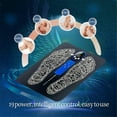 thumbnail image 2 of EMS Foot Massager Foldable Feet & Calves Massage Mat for Muscles Relaxation Pain Relief 8Modes and 29Intensity,B, 2 of 5