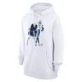 thumbnail image 2 of Women's G-III 4Her by Carl Banks  White St. Louis Blues Hockey Girls Fleece Pullover Hoodie, 2 of 3