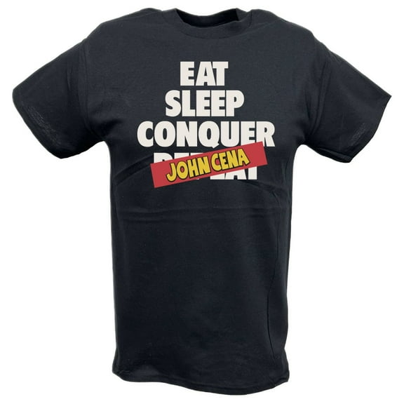 Brock Lesnar Eat Sleep Conquer John Cena T-shirt