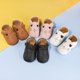thumbnail image 3 of Zapatillas de deporte para niñas pequeñas de piel sintética, antideslizantes, para verano, para bebés que recién comienzan a caminar, 3 of 5
