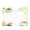 WSWES420, variant on Sunny yellow sun pattern design Storage Bins with lid, Decorative Boxes for Shelves, Closet Organizer Basket with Handles, Large,