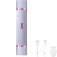 thumbnail image 1 of Peach Please Rasoir, Nouveau Rasoir à Double Tête 2025 pour Femmes, Rasoirs Électriques Please, Tondeuse Bikini Portable 2 en 1 Étanche pour Rasage à Sec et Humide pour Femmes (Violet), 1 of 8