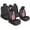 Original Flag - Vertical (Full Set), variant on BDK Wonder Woman Car Seat Covers - Full 9 Piece Set - Warner Brothers Polyester Seat Protectors Black & Red