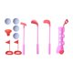 thumbnail image 1 of Juego de golf para niños pequeños, Toy Sport Golf Club, práctico, mini golfs deportivos juegan juguetes para niños para niños 3 4 5 6 años de edad rosa, 1 of 8
