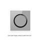 thumbnail image 4 of Inteprter Interruptor de luz Interruptores profesionales Panel Anillo circular Luces LED Botón resistente al desgaste Tablero de control Accesorios para electrodomésticos Punto de cristal LED Tipo 1, 4 of 6