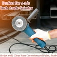 thumbnail image 5 of 8Pack Wire Wheel Cup Brush Set, 3&4 Inch Twisted Knotted & Coarse Crimped Wire Wheel Brush for 4 1/2 Angle Grinders, 5/8 -11 Inch Threaded Arbor, Heavy Cleaning Rust Stripping Abrasive, 5 of 6