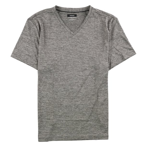 Alfani Playera básica de rendimiento para hombre, marrón, grande