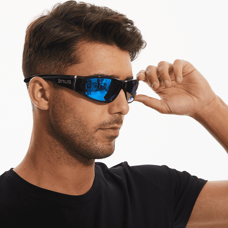 Bnus Italy Made Classic Sunglasses Corning Real Glass Lens W. Polarized Option