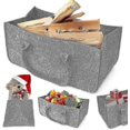 thumbnail image 1 of Felt Bag, Firewood Bag, Firewood Basket Basket, Felt Newspaper Rack, 1 of 5